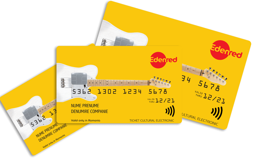 Card tichete culturale Card cultural Edenred